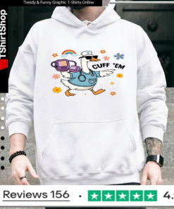 Floral Cuff Em Nurse Goose_Hoodie
