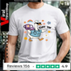 Floral Cuff Em Nurse Goose_Unisex T-Shirt