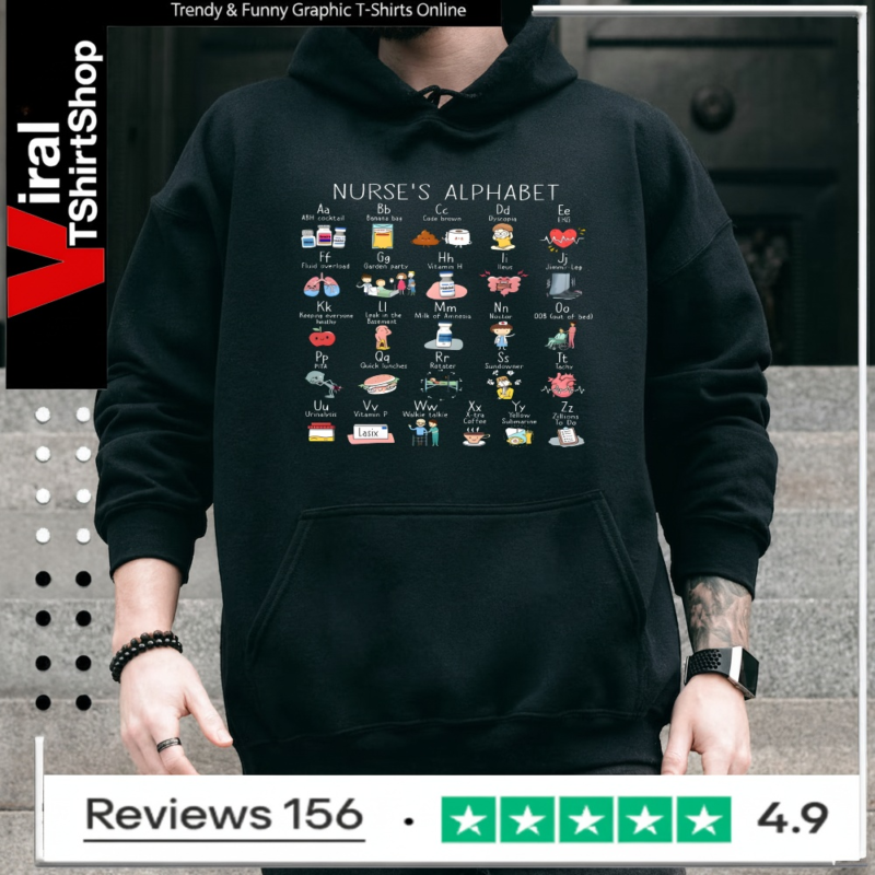 Funny Nurse Alphabet_Hoodie