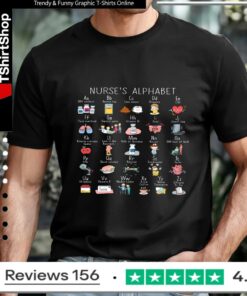 Funny Nurse Alphabet_T-shirt