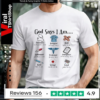 God Says I Am Nurse_Unisex T-Shirt