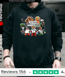 Grand Theft Mario Five_Hoodie
