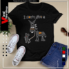 I Dont Give A Rats Mouse Walking Donkey-Unisex T-Shirt