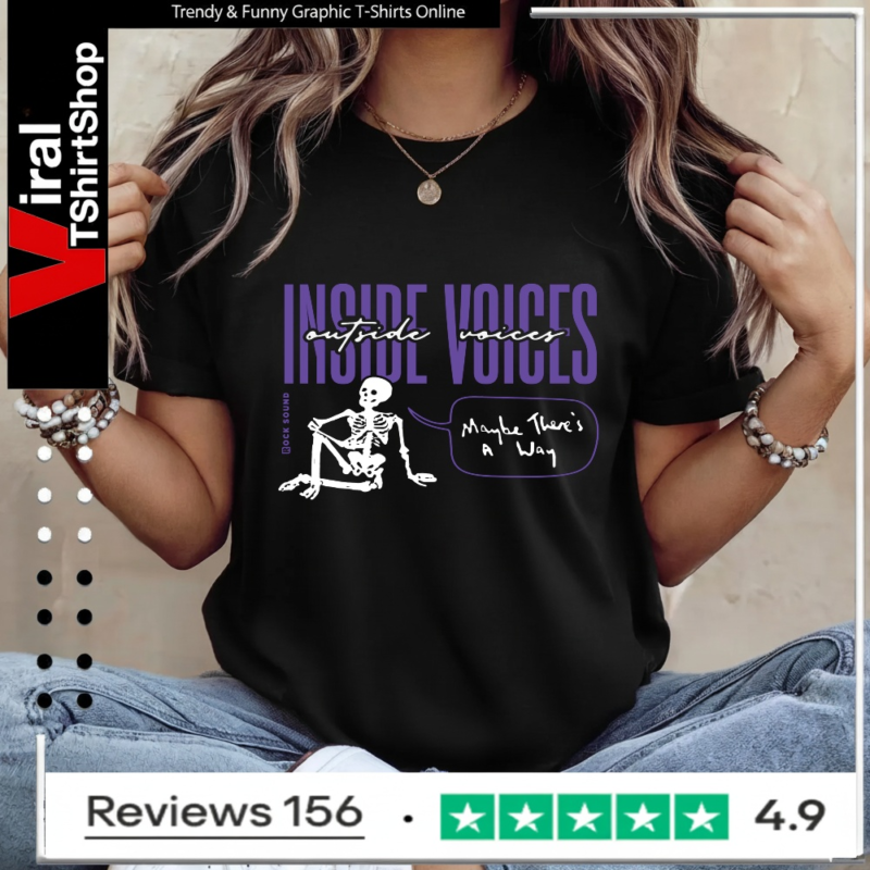 KFlay inside voices out side voices_Ladies T-Shirt