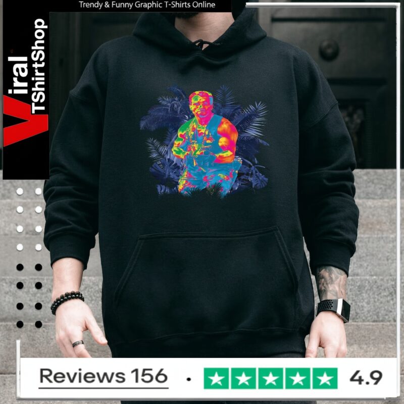 Major Alan Dutch Schaefer Predator Vision_Hoodie