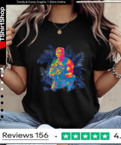 Major Alan Dutch Schaefer Predator Vision_Ladies T-Shirt