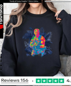 Major Alan Dutch Schaefer Predator Vision_Sweatshirt