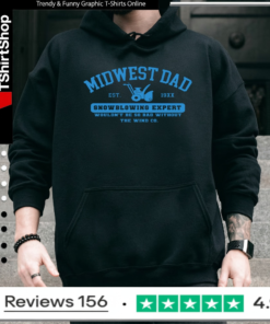 Midwest dad Snow blowing Expert_Hoodie