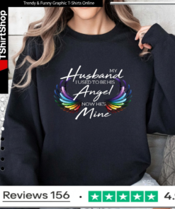 My Husband Used To Be His Angel Now He's Mine_Sweatshirt