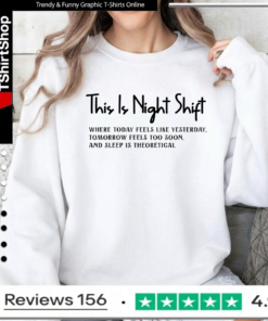 Night shift nurse humor-Nurse night_Sweatshirt