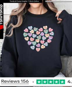 Nurse Life Conversation Hearts_Sweatshirt