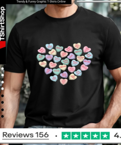 Nurse Life Conversation Hearts_T-shirt