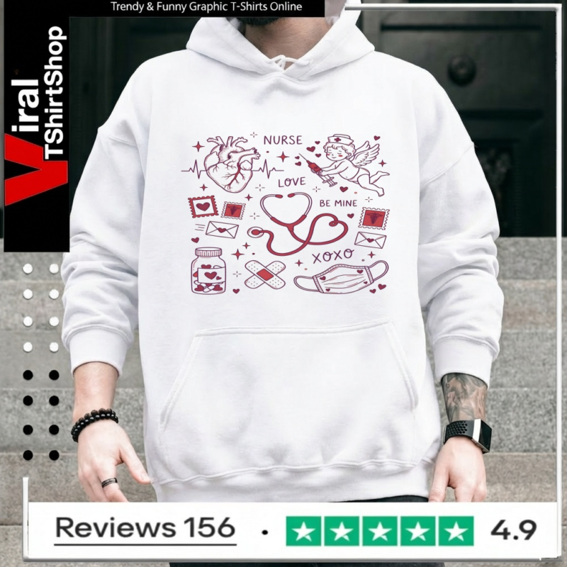 Nurse Love Be Mine_Hoodie