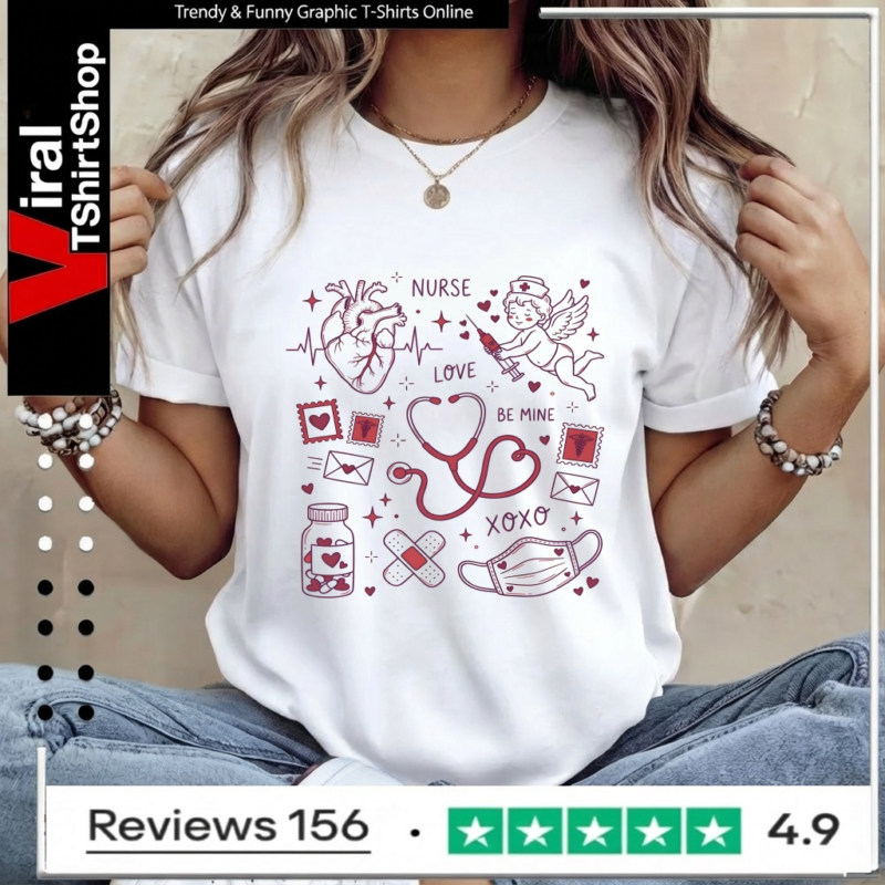 Nurse Love Be Mine_Women T-Shirt