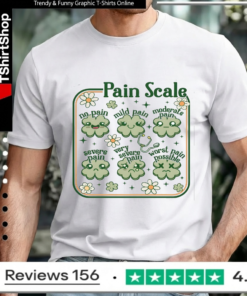 Nurse St Patricks Day Pain Scale_Unisex T-Shirt