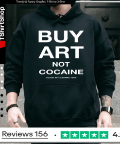 Official mc Lyte Buy Art Not Cocaine_Hoodie