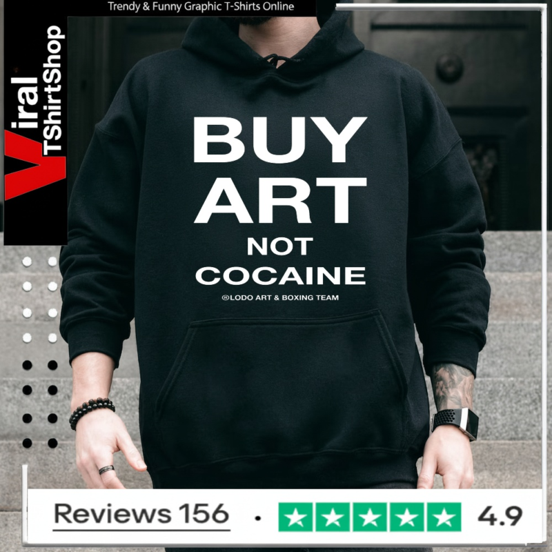 Official mc Lyte Buy Art Not Cocaine_Hoodie