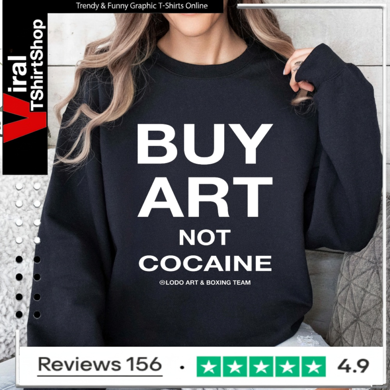 Official mc Lyte Buy Art Not Cocaine_Sweatshirt