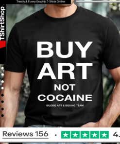 Official mc Lyte Buy Art Not Cocaine_T-shirt