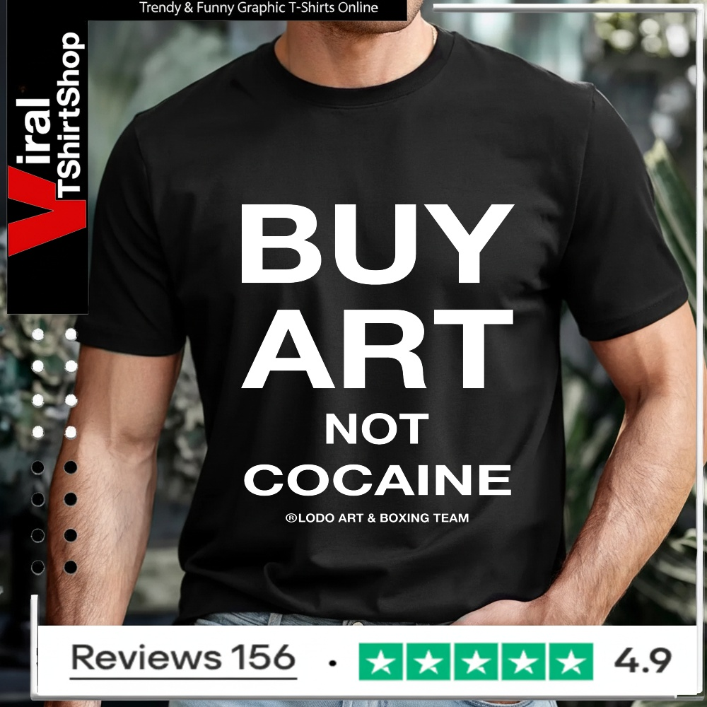 Official mc Lyte Buy Art Not Cocaine_T-shirt