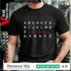 PQRST Nurse Alphabet Heartbeat_T-shirt