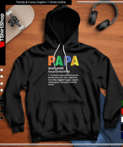 Papa Noun Definition Essential Hoodie