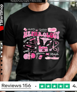 Personalized Dialysis Nurse Pocket Print_T-shirt