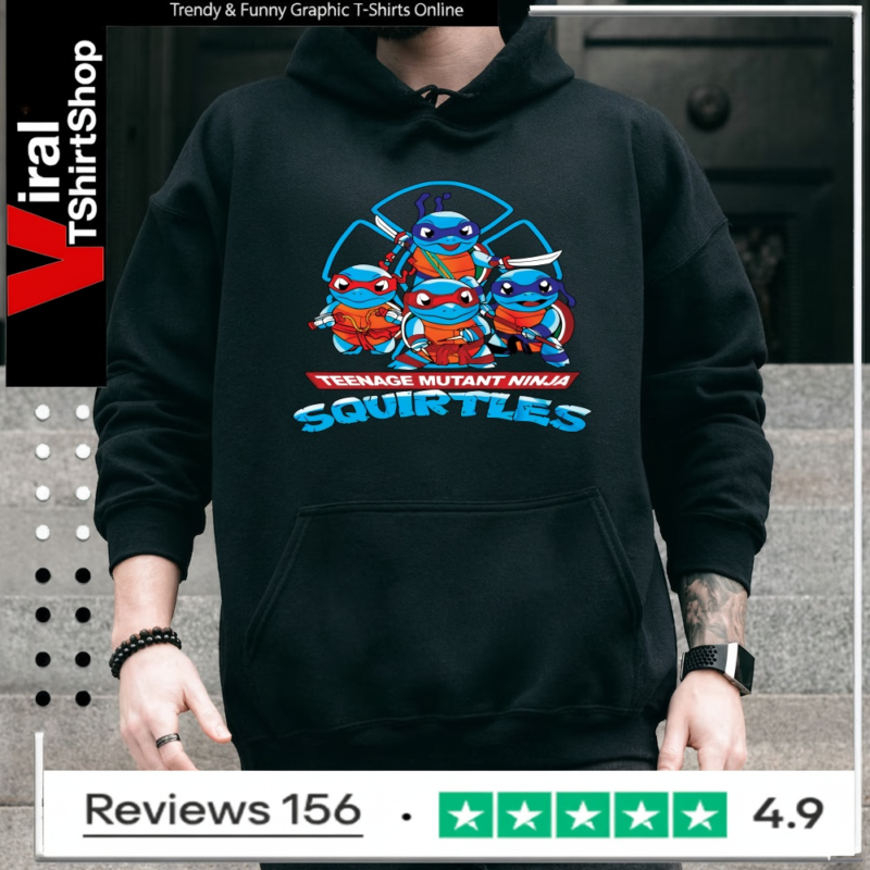 Pokemon Teenage Mutant Ninja Squirtles_Hoodie