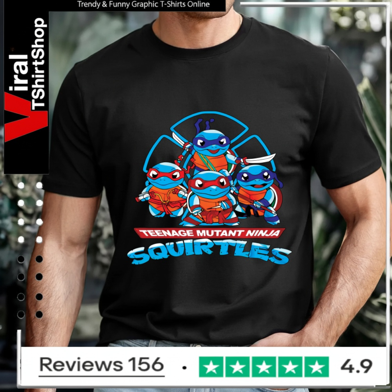 Pokemon Teenage Mutant Ninja Squirtles_T-shirt