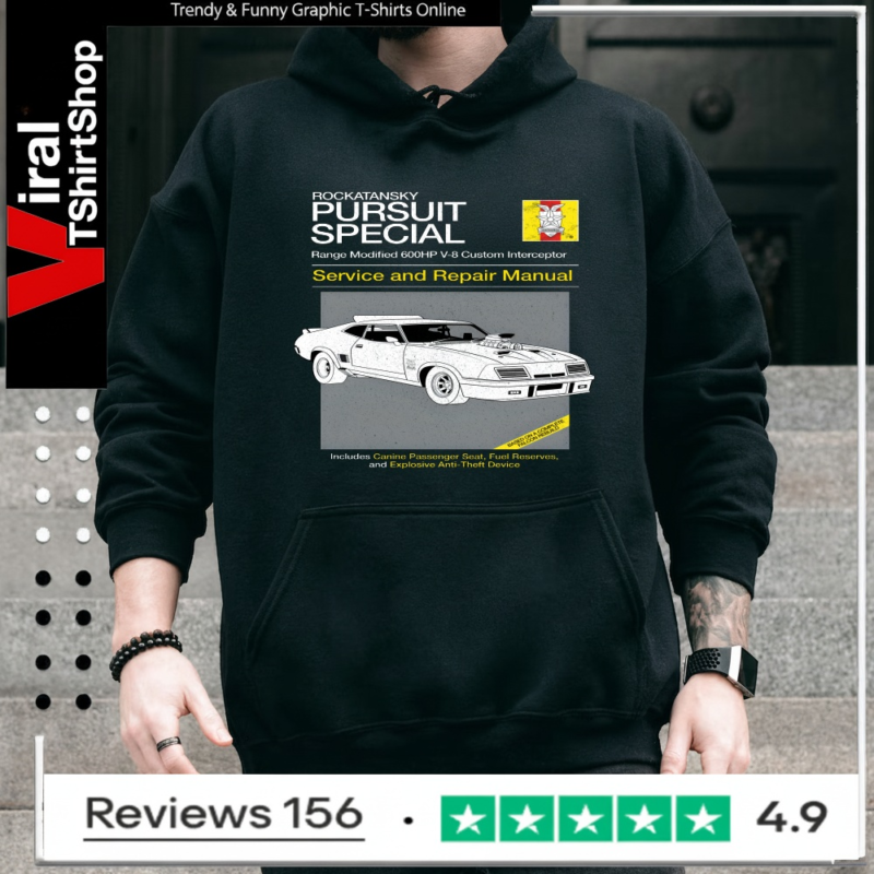 Rockatansky Pursuit Special Service And Repair Manual_Hoodie