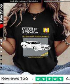 Rockatansky Pursuit Special Service And Repair Manual_Ladies T-Shirt