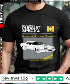 Rockatansky Pursuit Special Service And Repair Manual_T-shirt