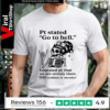 Skeleton Nurse Pt Stated Go To Hell_Unisex T-Shirt