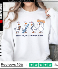 Trust Me I’m (Almost) A Nurse Sweatshirt