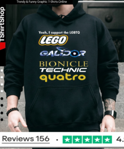 Yeah I Support LGBTQ Lego Galidor Bionicle Technic Quatro_Hoodie