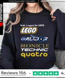 Yeah I Support LGBTQ Lego Galidor Bionicle Technic Quatro_Sweatshirt