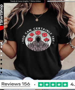 You Can Certainly Try_Ladies T-Shirt