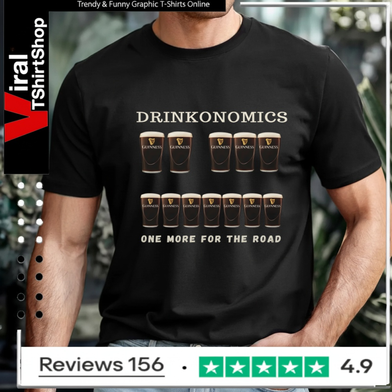 Drinkonomics Guinness Drinking_T-shirt