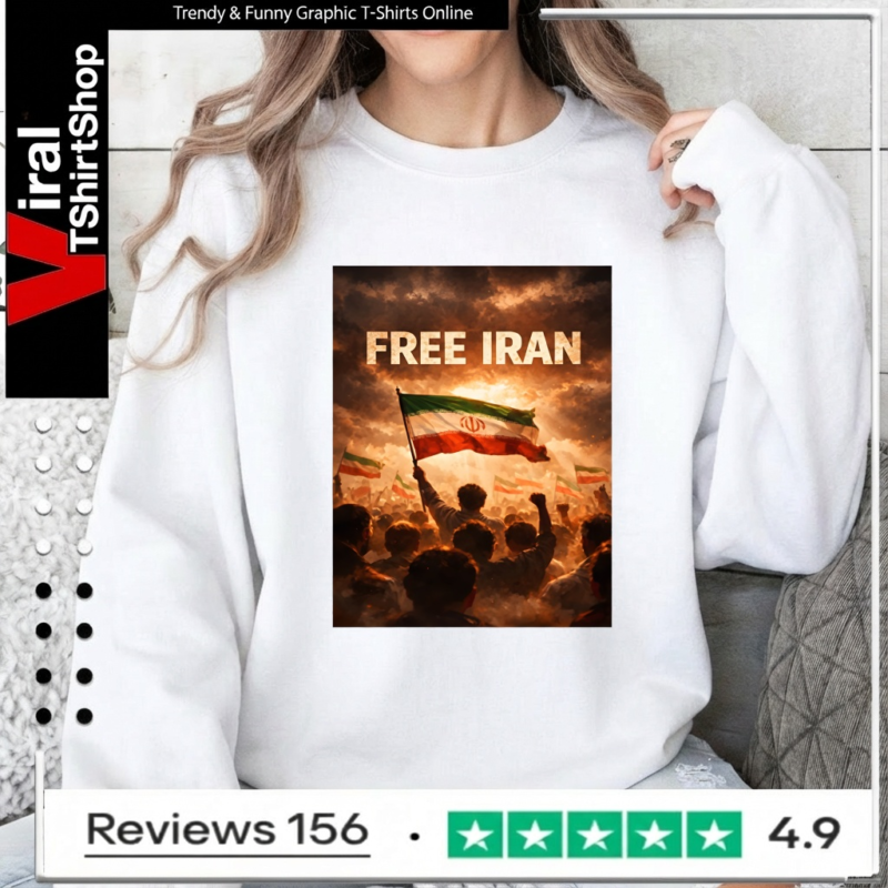 Free Iran Flag_Sweatshirt