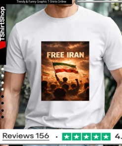 Free Iran Flag_Unisex T-Shirt
