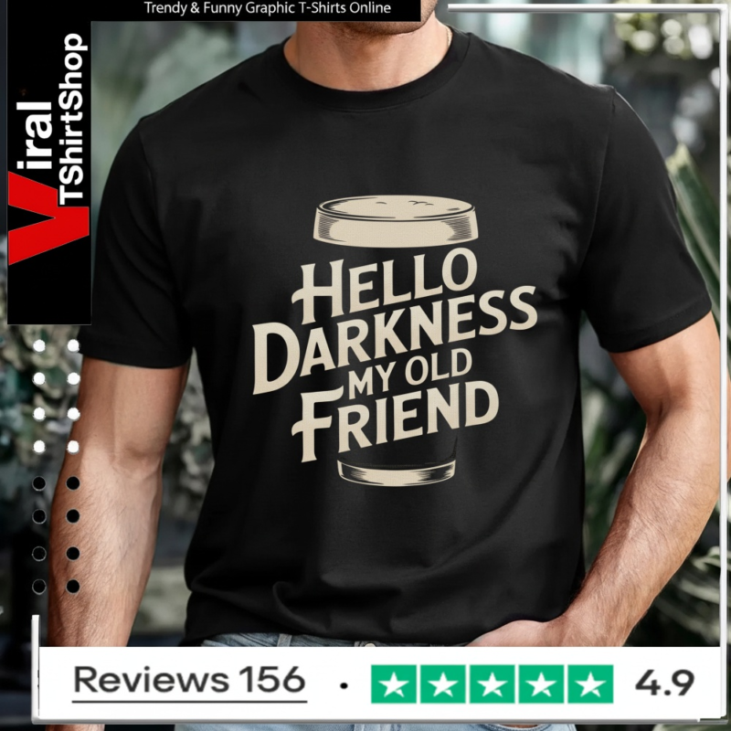 Hello Darkness Old Friend_T-shirt