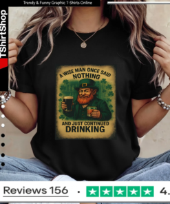 Irish Drinking Wisdom Humor_Ladies T-Shirt
