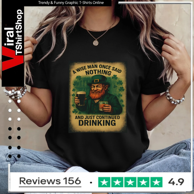 Irish Drinking Wisdom Humor_Ladies T-Shirt