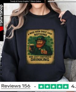 Irish Drinking Wisdom Humor_Sweatshirt