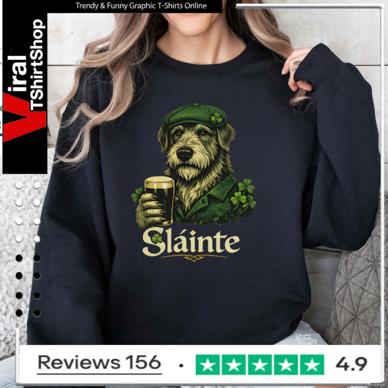 Irish Wolfhound Sláinte Sweatshirt