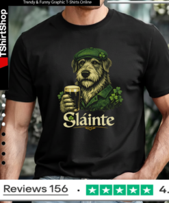Irish Wolfhound Sláinte T-shirt