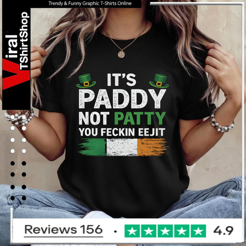 It’s Paddy Not Patty Ladies T-Shirt