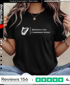 Minister for Common Sense_Ladies T-Shirt