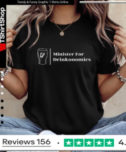 Minister for Drinkonomics_Ladies T-Shirt