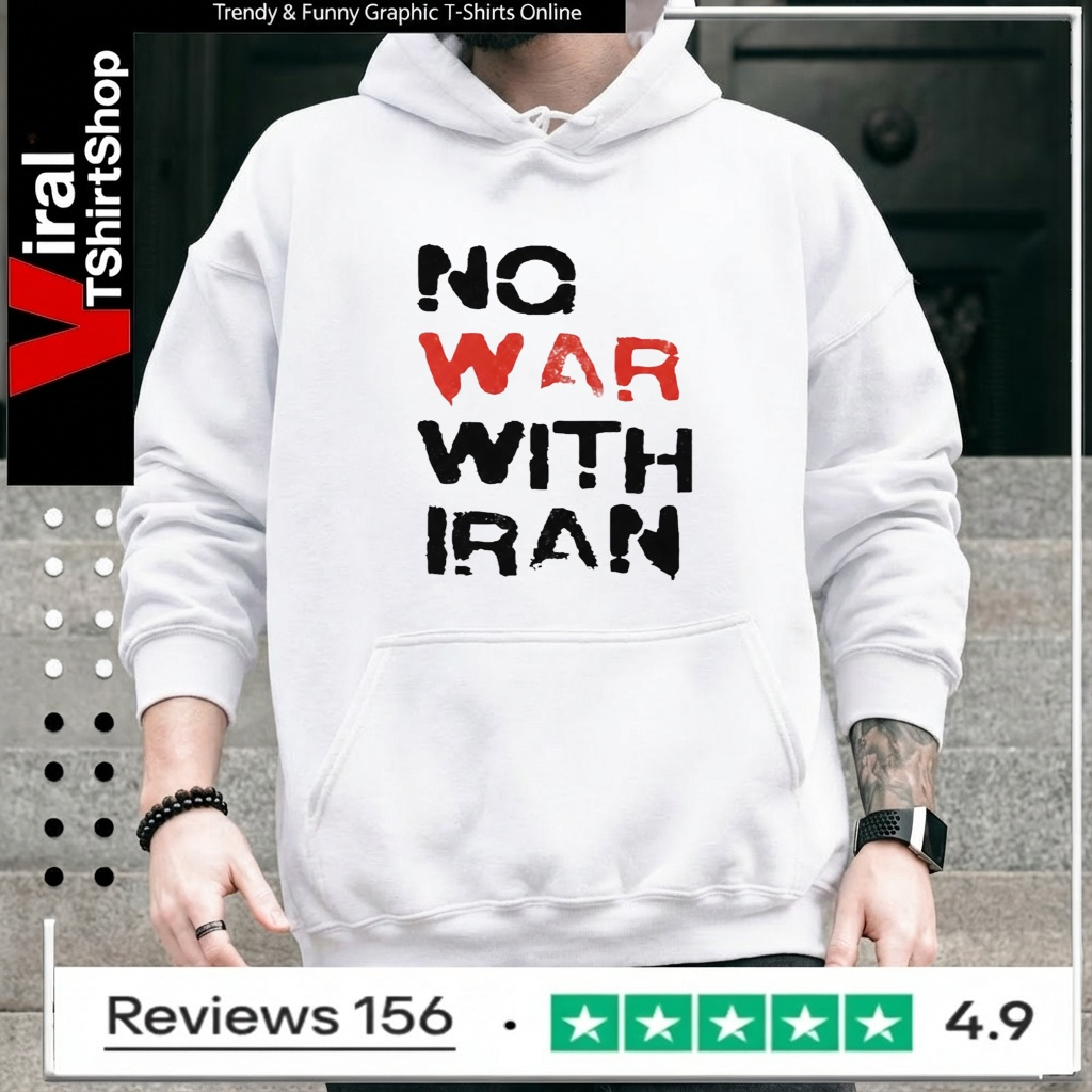 No War With Iran 2026_Hoodie